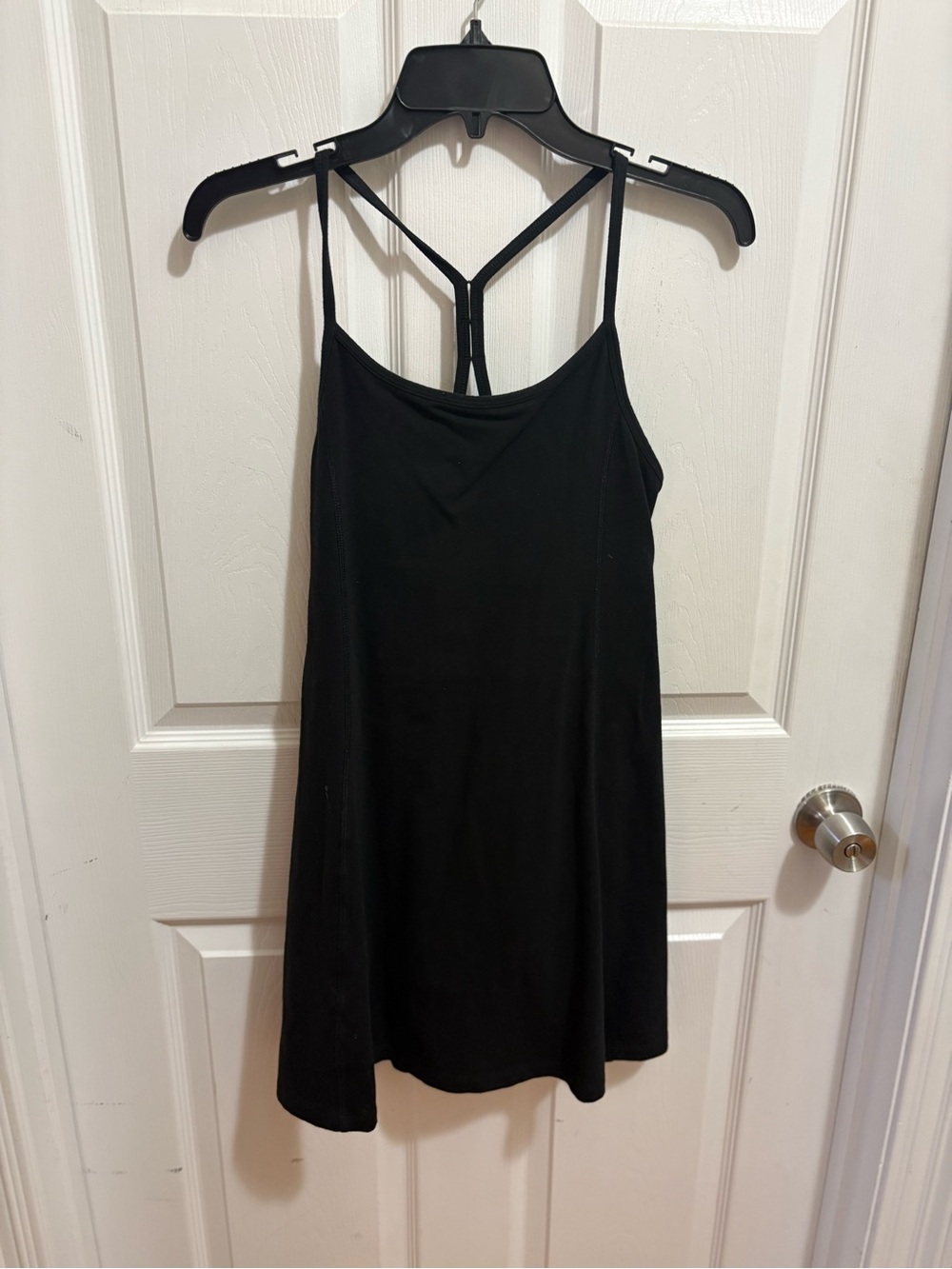 PINK Victoria's Secret Black Strappy Camisole Dress